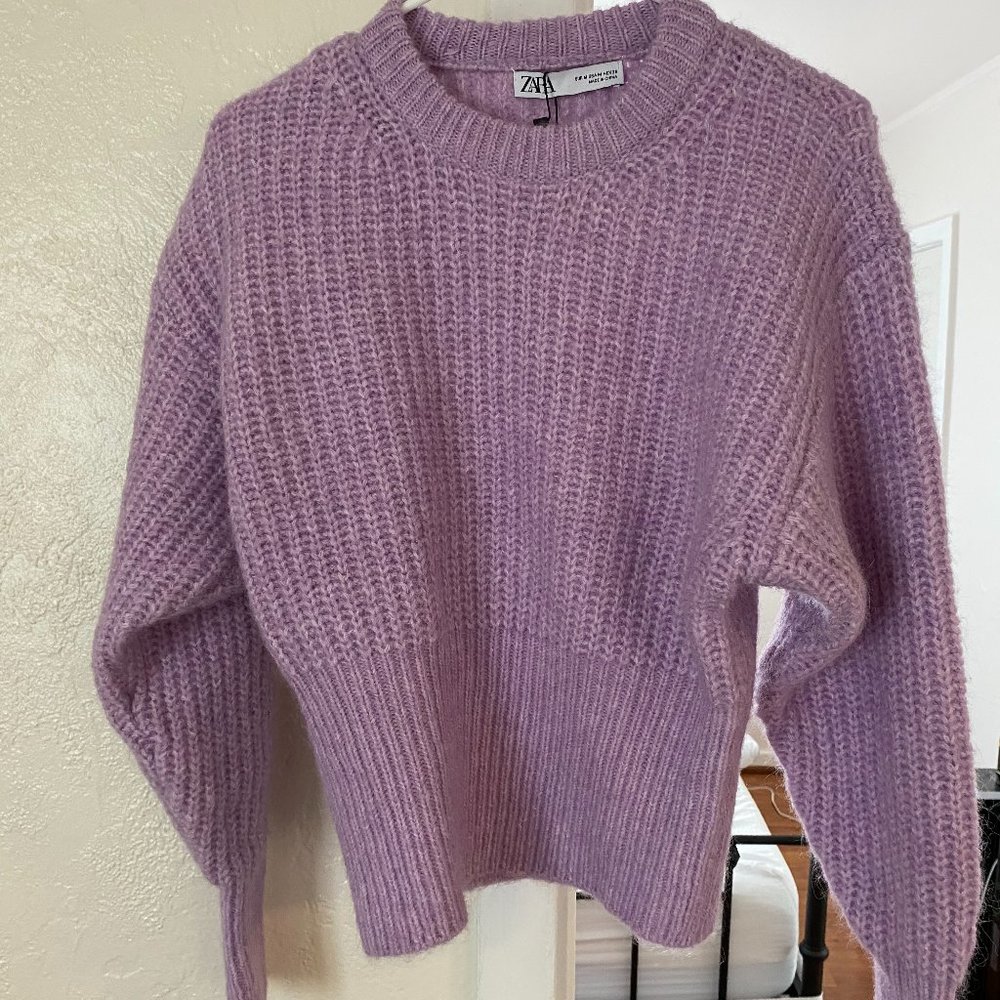 Pretty Lavender Sweater